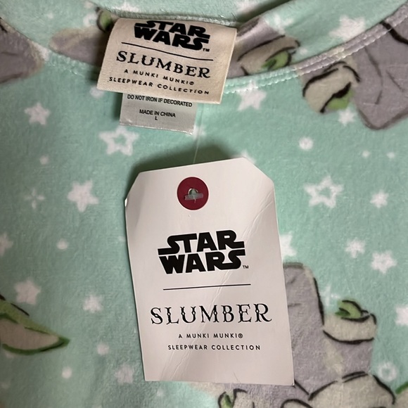 Brand New With Tag Star Wars Pajama Set Size Large - Picture 4 of 4